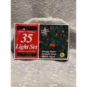 Retro Vintage Christmas‎ Lights Foremost Industries, NEW Never Used